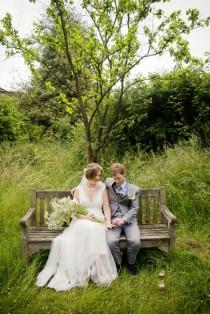 wedding photo - A Green & Relaxed Outdoor Humanist Wedding