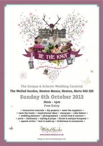 wedding photo - Tie The Knot – The Unique & Eclectic Wedding Carnival: Sunday 6th October 2013