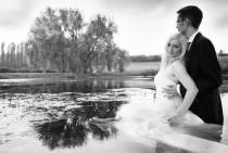 wedding photo - Lake