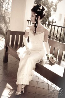 wedding photo -  Dress by Amy-Jo Tatum