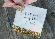 wedding photo - My Favorite 10 Glitter & Sparkle DIYs