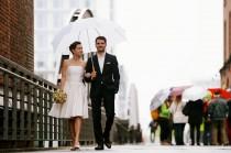 wedding photo - rain