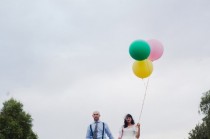 wedding photo - Quirky and Colourful Handmade Wedding: Netty & Andy