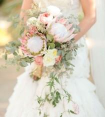 wedding photo - Wedding Flower Feature ✈ Powerful Proteas