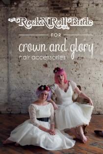 wedding photo - Rock n Roll Bride for Crown and Glory: Autumn/Winter 2013