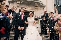 wedding photo - A Colourful Industrial London Wedding