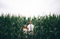wedding photo - DIY Michigan Barn Wedding: Emily + Tyler