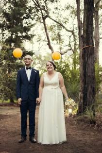 wedding photo - Elise and Denan’s Quirky Backyard Wedding
