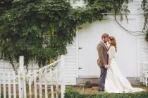 wedding photo - Fall Farm-Style Wedding Inspiration