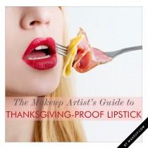 wedding photo - The Makeup Artist’s Guide to Thanksgiving-Proof Lipstick