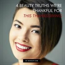 wedding photo - 4 Beauty Truths We’re Thankful for This Thanksgiving