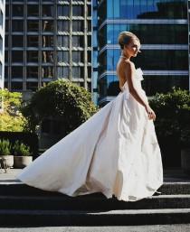wedding photo - Eco Couture Wedding Gowns ✈ Pure Magnolia