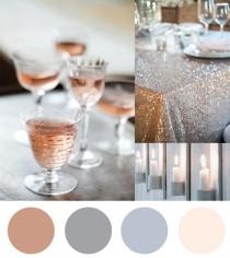 wedding photo - Christmas Colour Palette – Grey & Rose