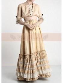 wedding photo -  Ivory LacVintage Victorian Skirt