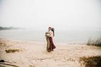 wedding photo - A Coastal Christmas Proposal: Lauren + Brad