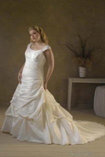 wedding photo - Lace Plus Size Wedding Dress