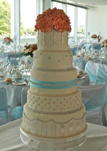 wedding photo -  5 Tier Wedding Cake