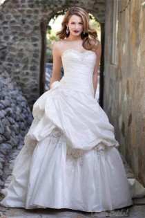 wedding photo - Taffeta Ball Gown Bridal Gown