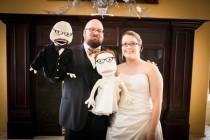 wedding photo - When Comic-Con speed dating leads to wedded bliss: a nerdy theater celebration