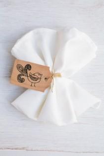 wedding photo - Wooden Placecards and Guest Book Idea