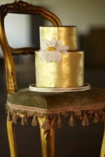 wedding photo - Gold And Glittery Weddings