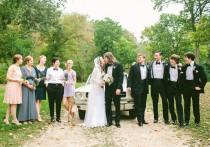 wedding photo - An Elegant Rustic Missouri Campground Wedding: Amanda + Mike