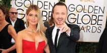 wedding photo - Aaron Paul And His Wife Hit Up The Golden Globes