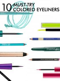 wedding photo - 10 Must-Try Colored Eyeliners