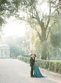wedding photo - Romantic Rome engagement ~ Retreat Gatherings