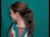 wedding photo - Perfectly Dressed Up Pony - Back To School Updos #1!