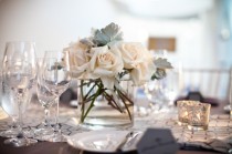 wedding photo - White Wedding Details & Decor