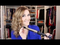 wedding photo - Volumized Wavy Curls With A Conical Iron / Curling Wand