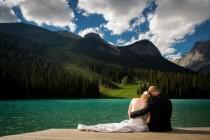 wedding photo - An Intimate Outdoor Wedding on Emerald Lake