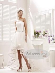 wedding photo -  Hi-Lo Gowns