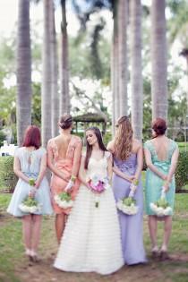 wedding photo - Every Colour Of The Rainbow