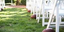 wedding photo - This Is What A Football-Themed Wedding Looks Like