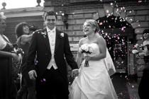 wedding photo - Raining Confetti