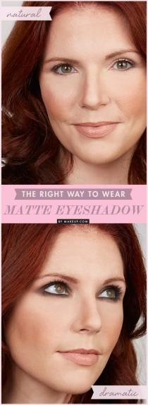 wedding photo - The Right Way to Wear Matte Eyeshadow