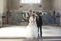 wedding photo - Abandoned Church Wedding Costing Just $1000: Shane & Melissa