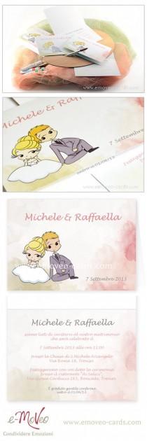 wedding photo -  Design Wedding Cards & Ideas - Hochzeitskarten - Inviti Matrimonio
