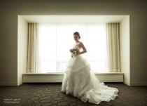 wedding photo - Bride Window Pose