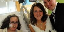 wedding photo - Teen With Blood Cancer Receives Heartfelt Gift Days Before Her Death