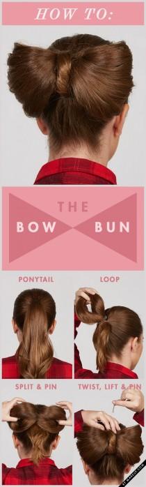 wedding photo - How to: The Bow Bun