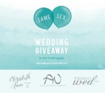 wedding photo - Same-Sex Wedding Giveaway from Anna Wu Photography