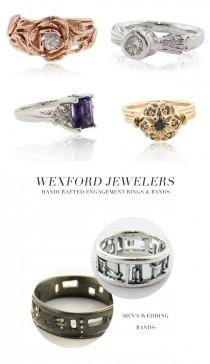 wedding photo - Find Handcrafted Engagement Rings for under $1000 with Wexford Jewelers