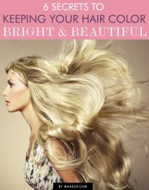 wedding photo - 6 Secrets to Keeping Your Hair Color Bright and Beautiful