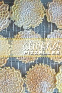 wedding photo - Almond Pizzelles 