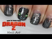 wedding photo - How To Train Your Dragon Nail Art