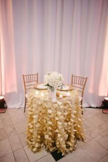 wedding photo - Simple And Elegant Candlelit Wedding