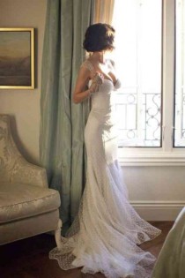 wedding photo - Polka Dots Wedding Dress ... 